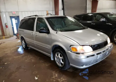 2002 Oldsmobile Silhouette из США, поврежденный, VIN 1GHDX03E22D321953